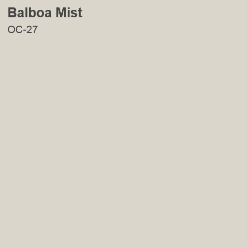 Balboa Mist Color Sample 