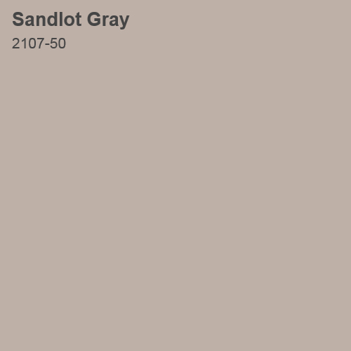 Sandlot Gray Color Sample 