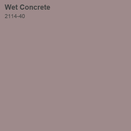 Wet Concrete Color Sample 