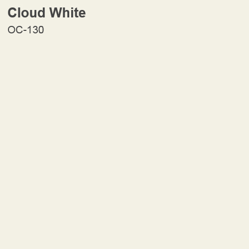 Cloud White Color Sample 