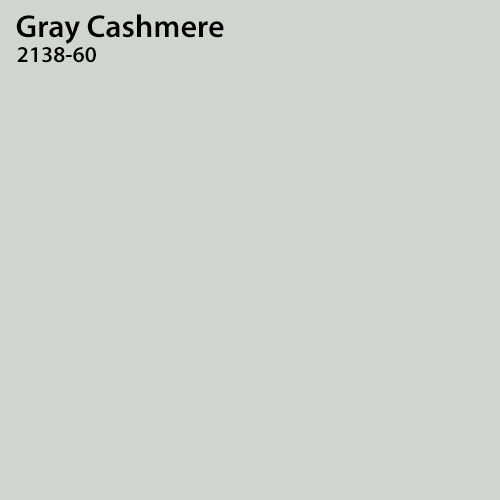 Gray Cashmere Color Sample 