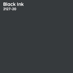 Black Ink Color Sample 