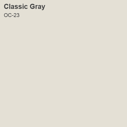 Classic Gray Color Sample 