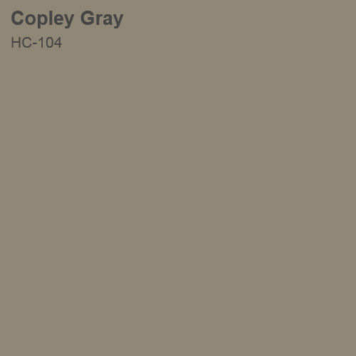 Copley Gray Color Sample 