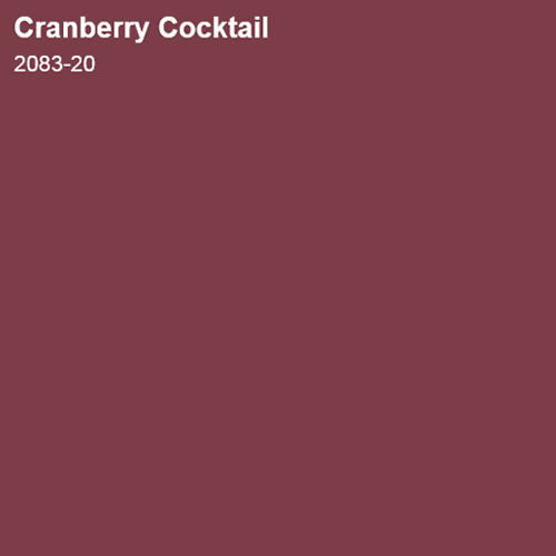 Cranberry Cocktail Color Sample 