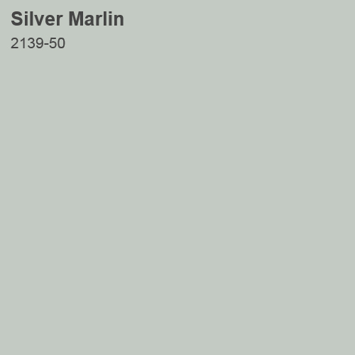 Silver Marlin Color Sample 