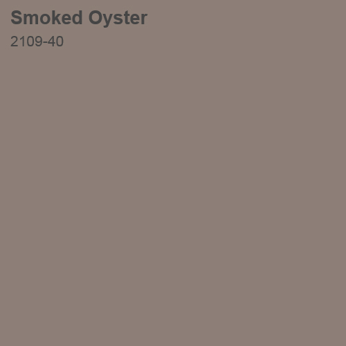 Smoked Oyster Color Sample 