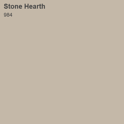 Stone Hearth Color Sample 