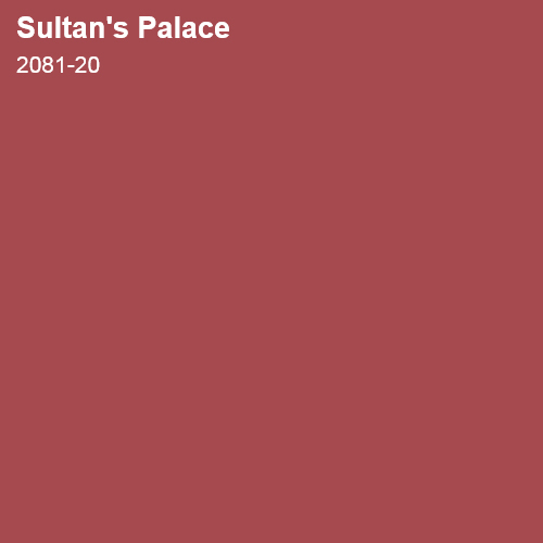 Sultans Palace Color Sample 