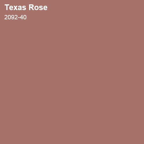 Texas Rose Color Sample 