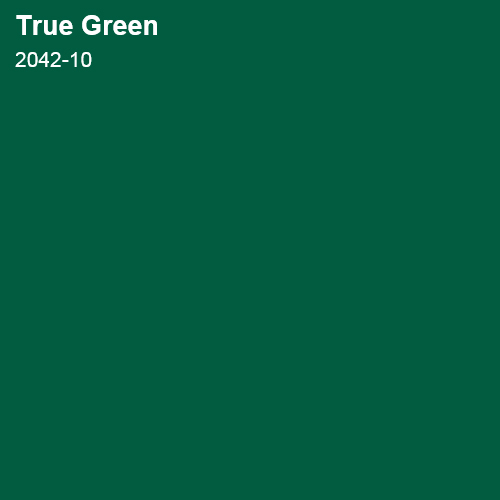 True Green Color Sample 
