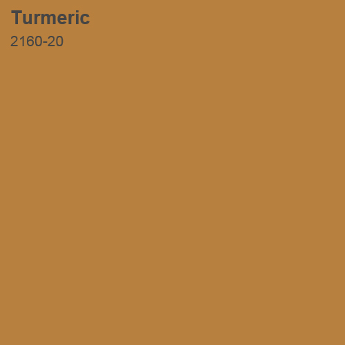 Turmeric Color Sample 