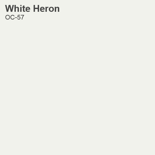 White Heron Color Sample 